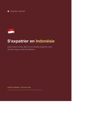 Guide Indonésie